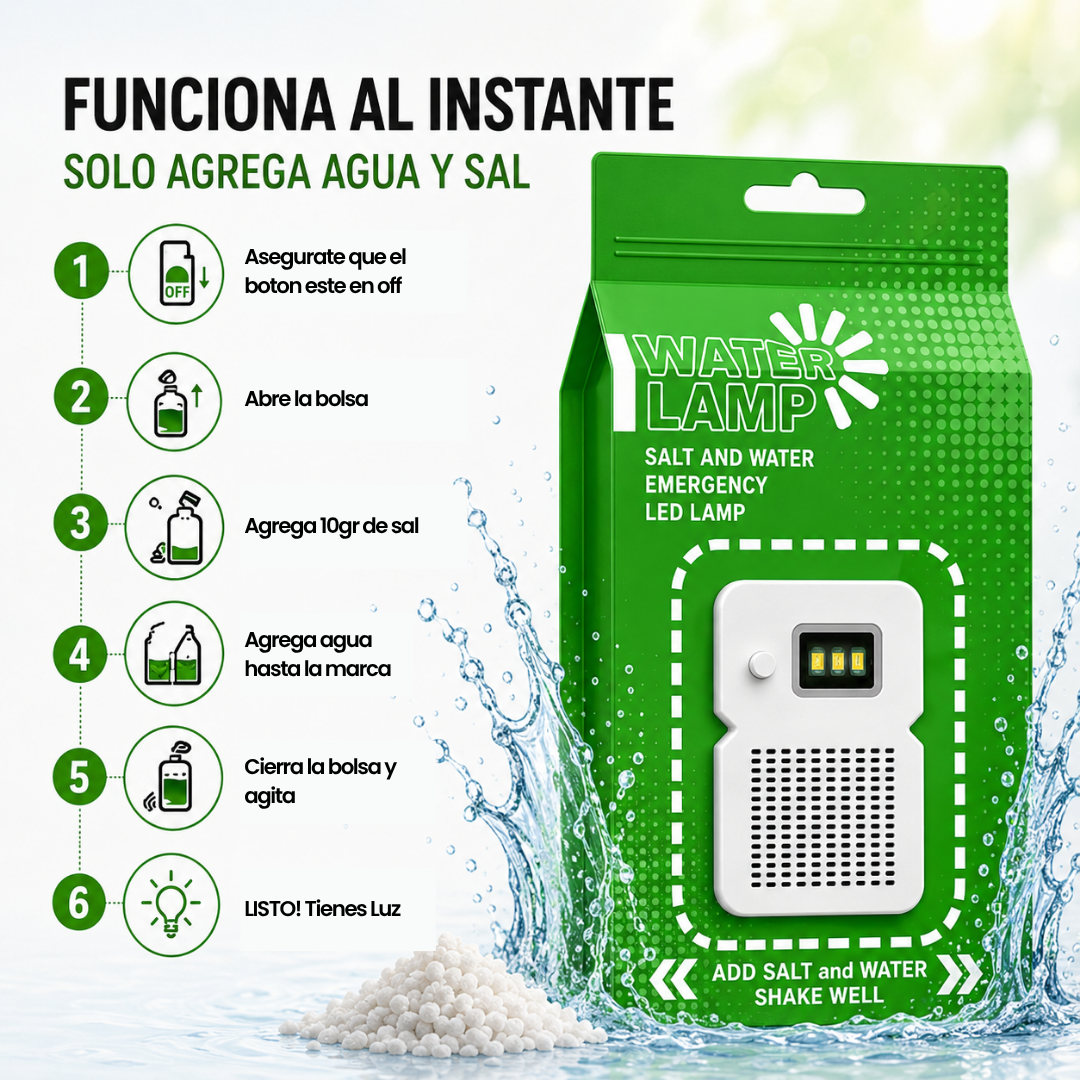 AquaLux™ | Lámpara de Emergencia