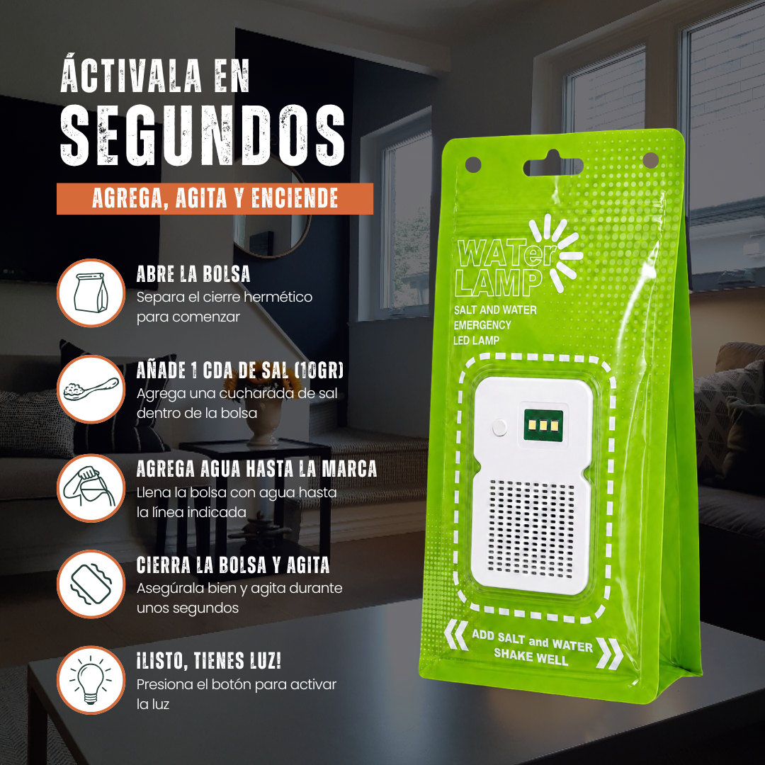 AquaLux™ | Lámpara de Emergencia