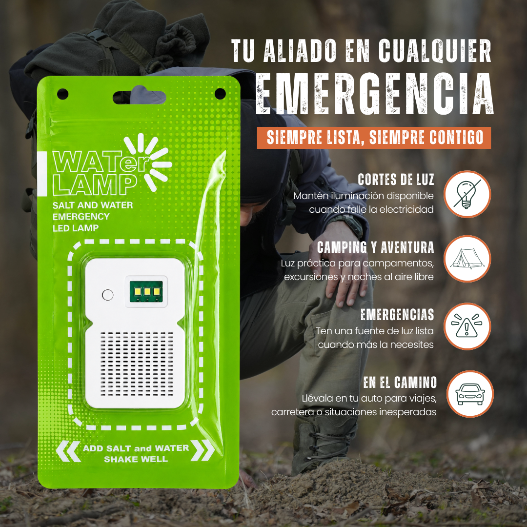 AquaLux™ | Lámpara de Emergencia